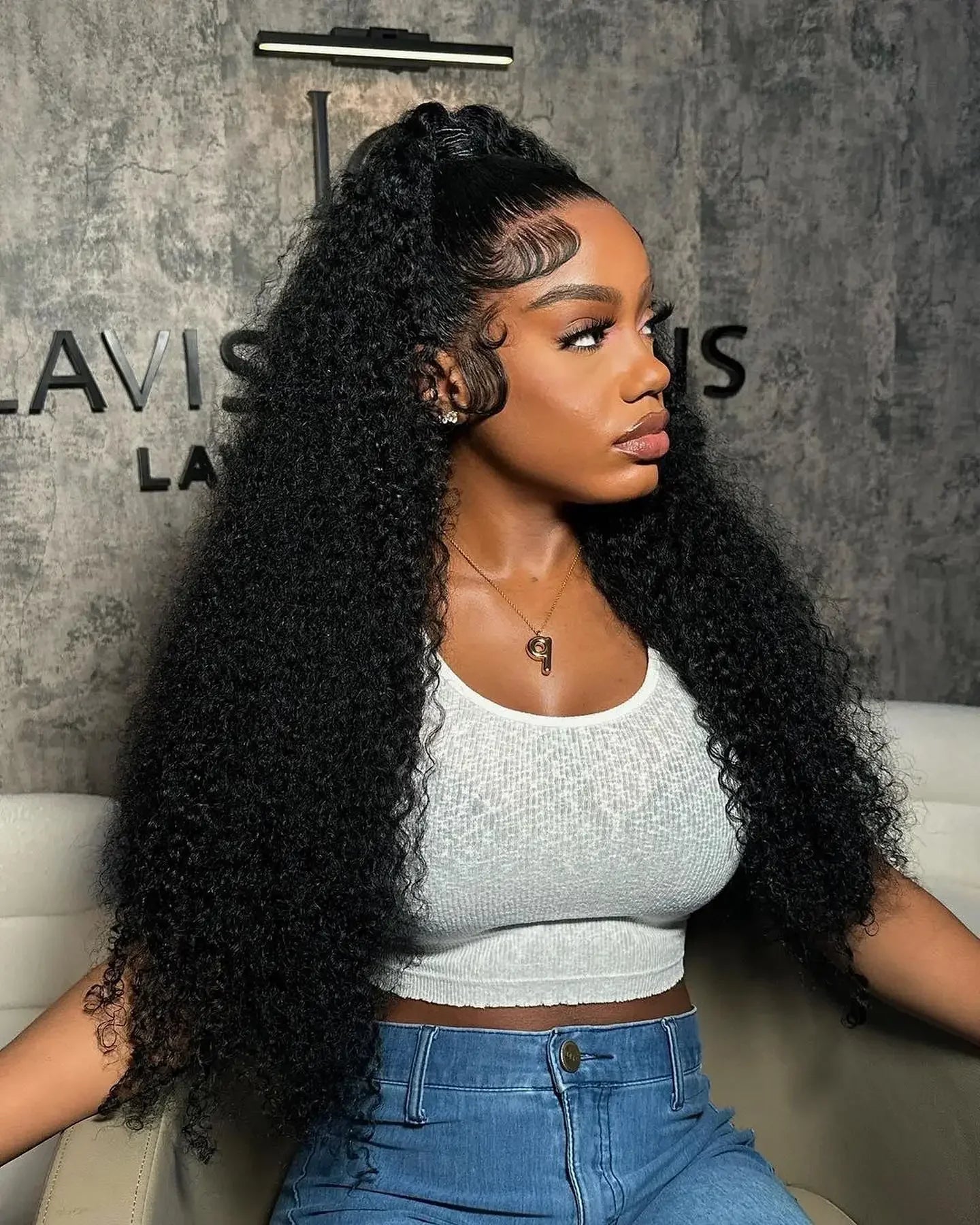 High Density 13x6 Hd Lace Frontal Wigs Brazilian 30 40 Inch Loose Deep Wave Curly Human Hair Wigs For Black Women Preplucked