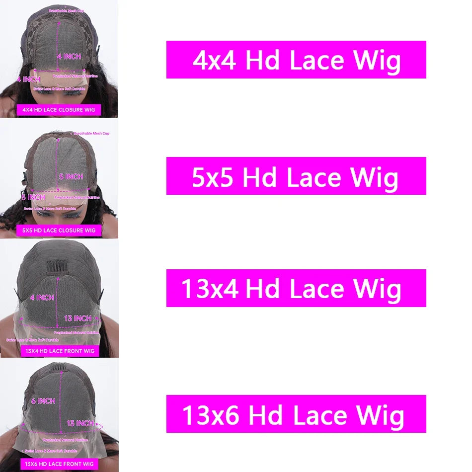 99J Burgundy 200% 13x4 HD Lace Front Wigs Human Hair Wine 30 36 Inch Deep Wave Brazilian Colored Curly 13x6 Lace Frontal Wig