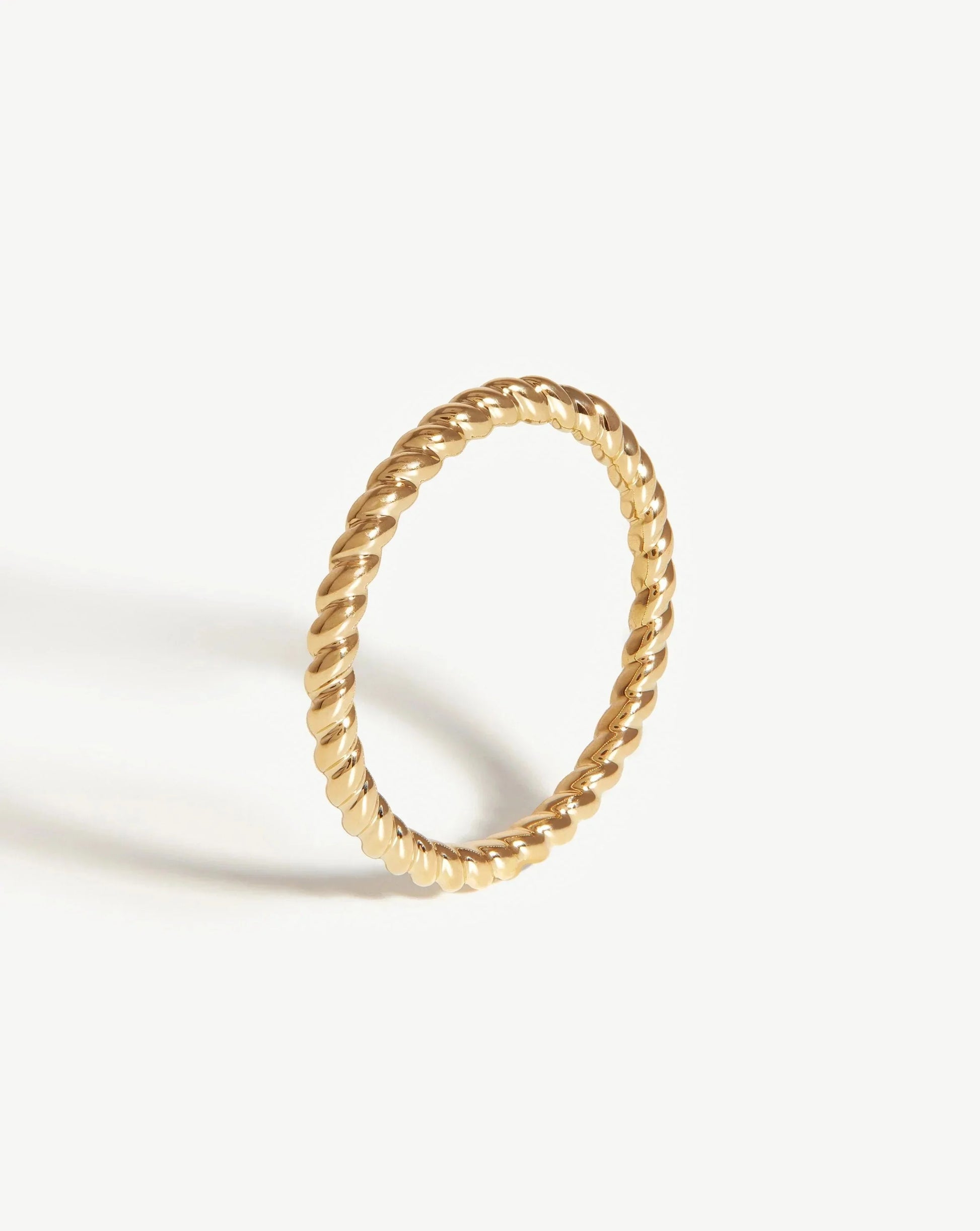 Solid Gold Rope Ring | 14ct Solid Gold