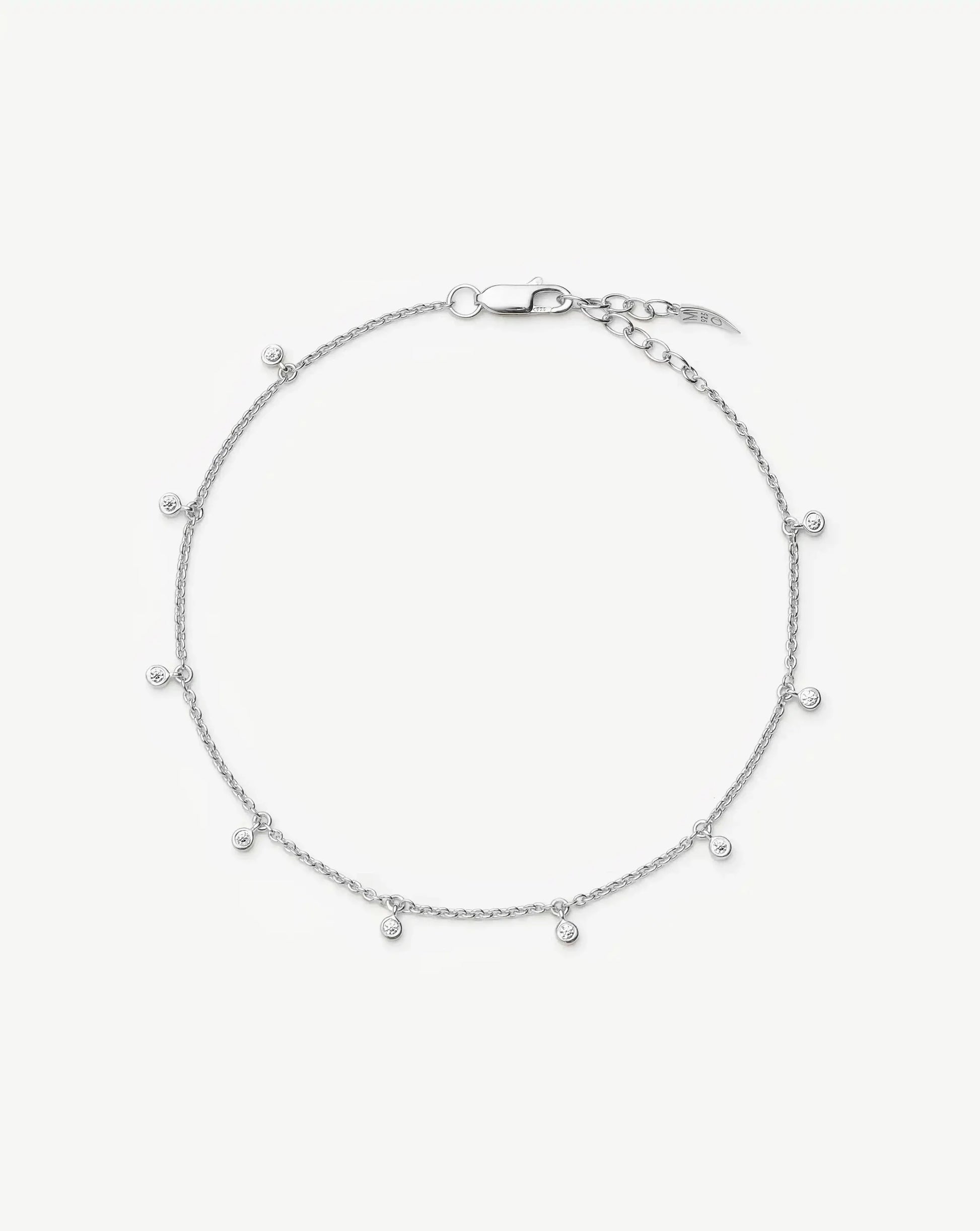 Interstellar Drop Bracelet | Silver Plated