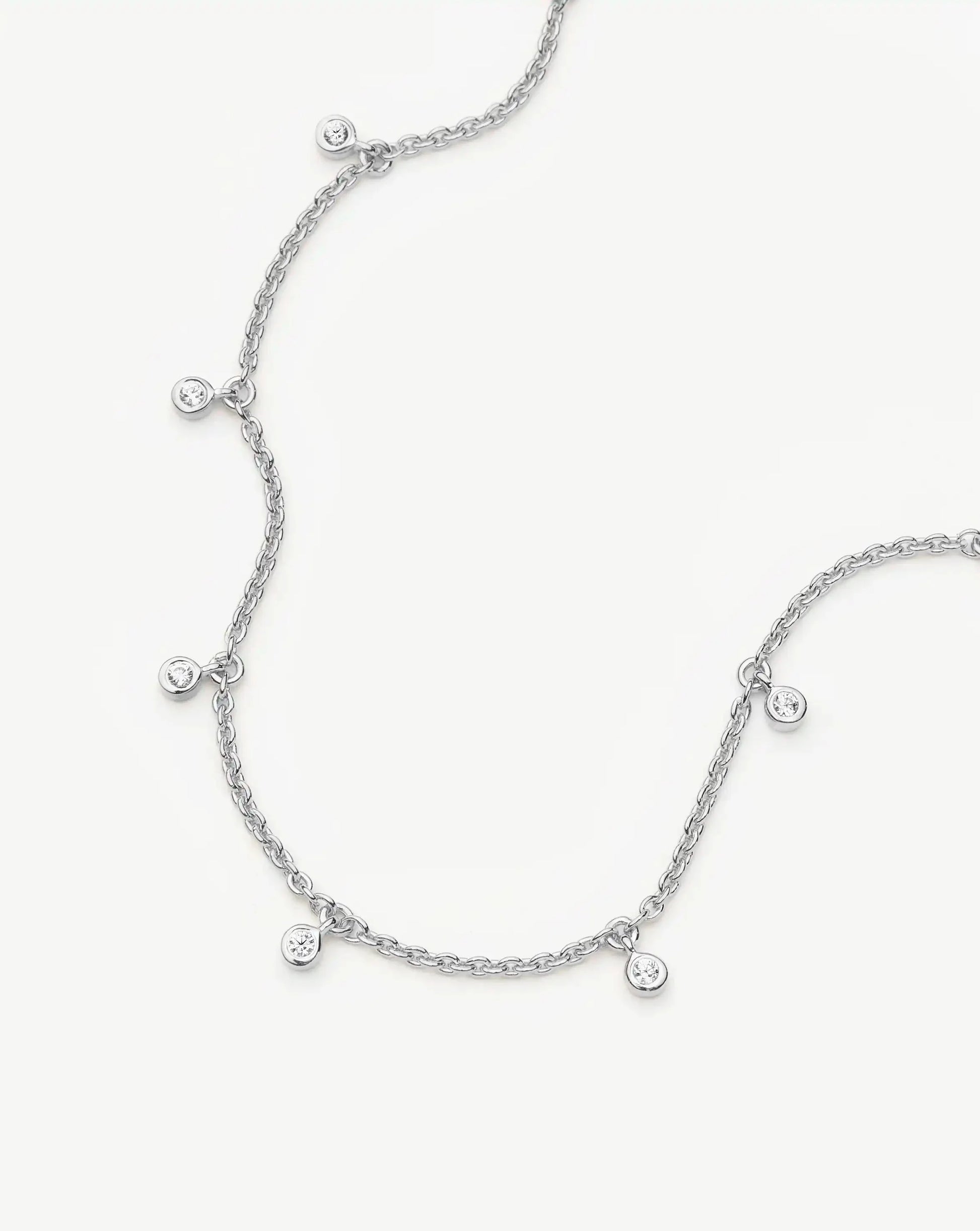 Interstellar Drop Bracelet | Silver Plated