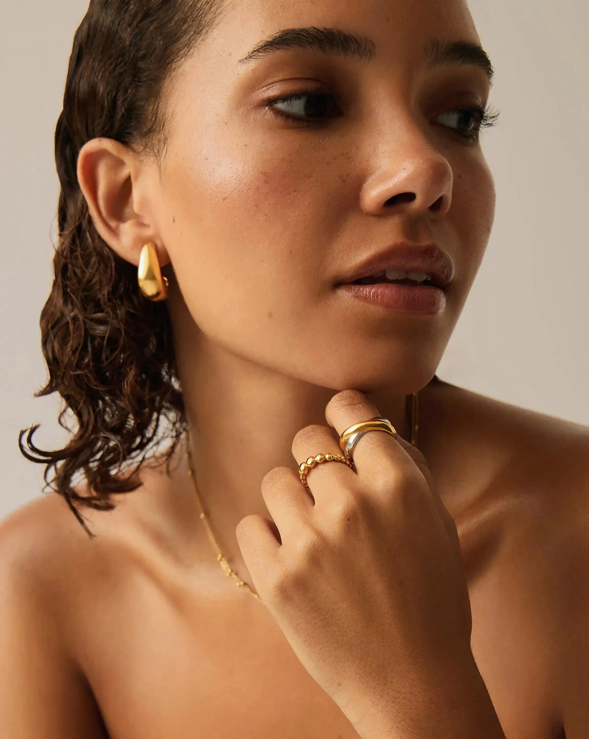 Lucy Williams Chunky Entwine Ring | Mixed Metal