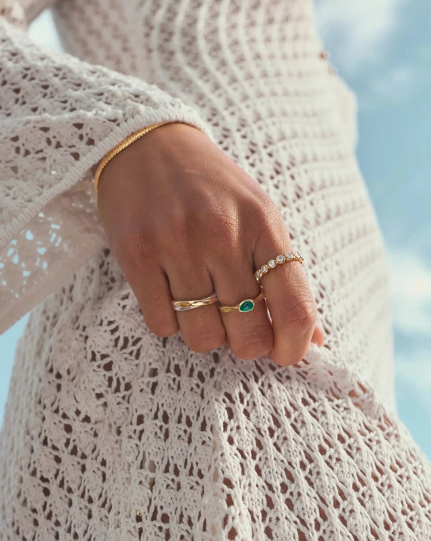 Lucy Williams Entwine Ring | Mixed Metal
