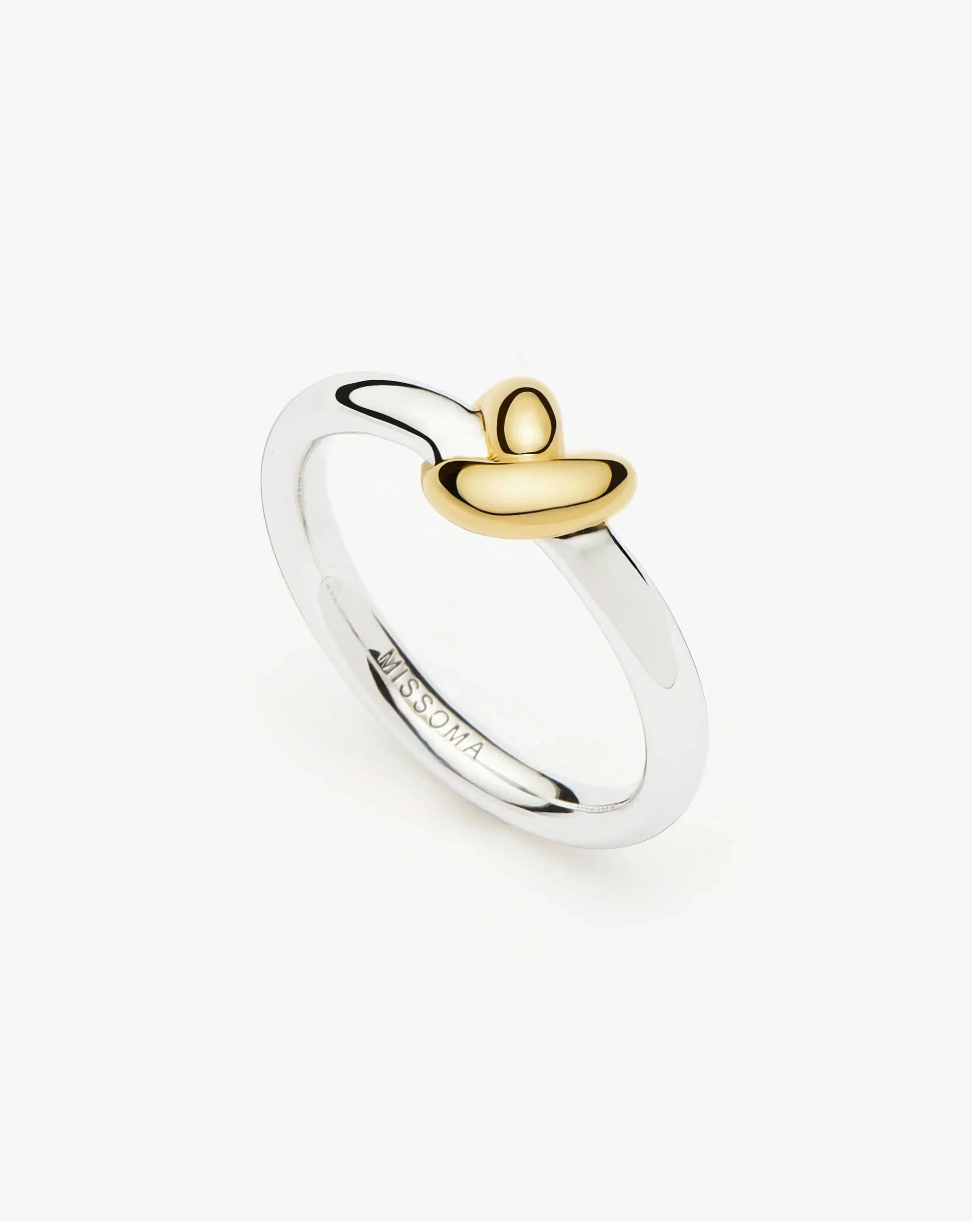Lucy Williams Knot Stacking Ring | Mixed Metal