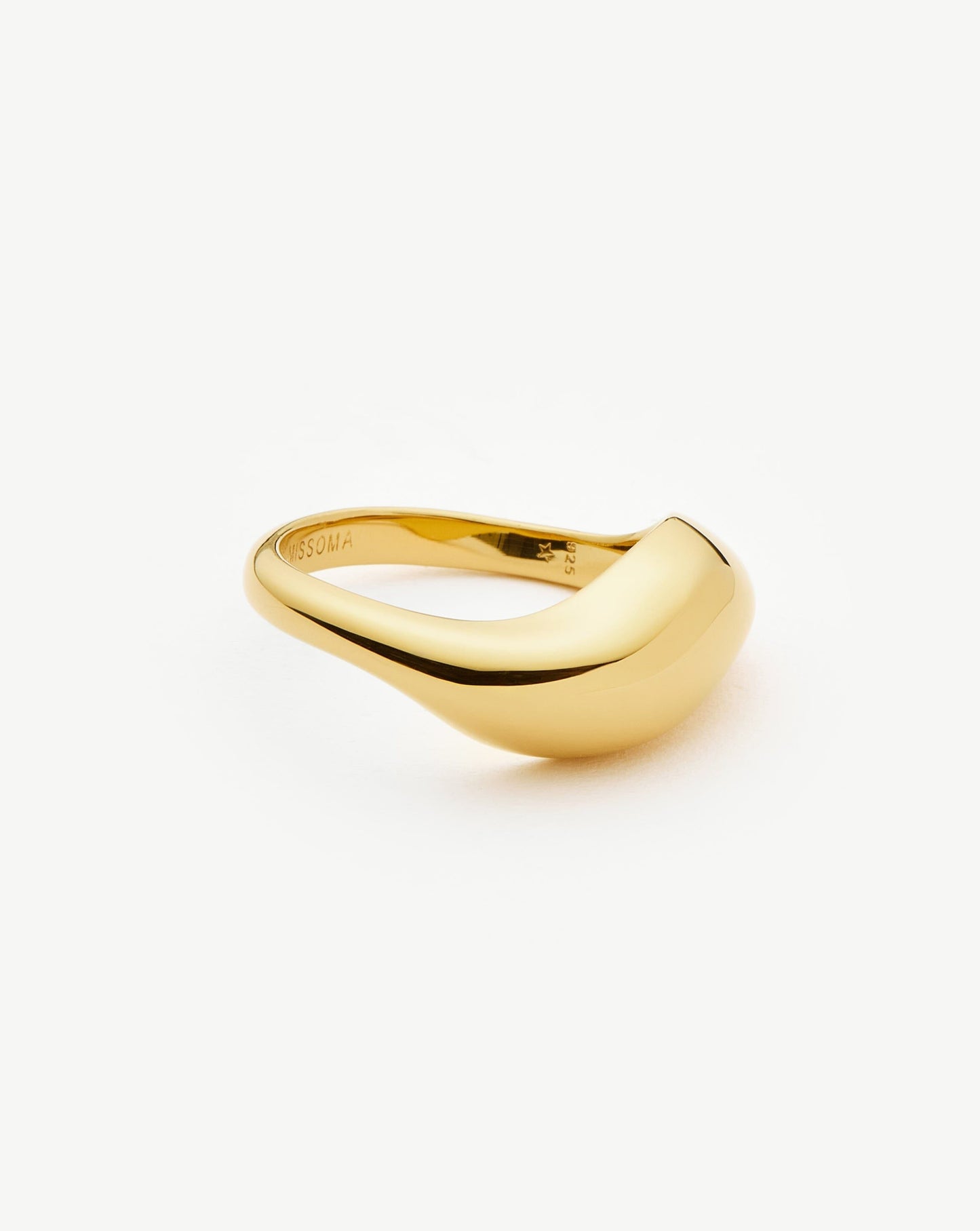 Savi Signature Stacking Ring | 18ct Gold Vermeil